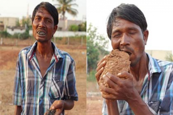 ইট-মাটি-নুড়ি খেয়েই জীবন যার! 
