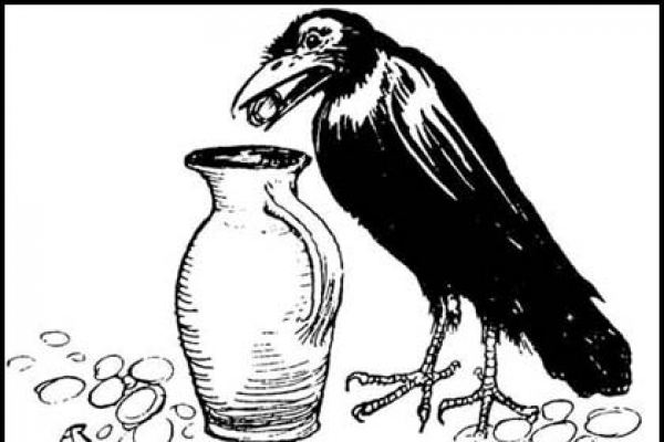 কাকের বুদ্ধিমত্তা 