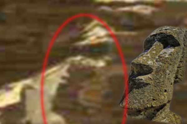 মঙ্গলে পাওয়া গেল ইস্টার আইল্যান্ডের মূর্তি