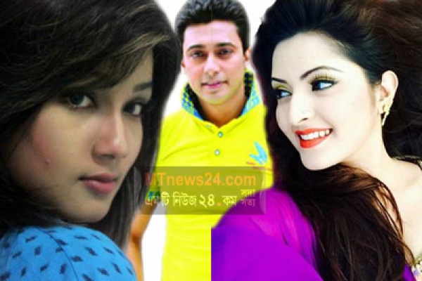 পরী ও মাহির সাথে জায়েদ খানের রোমান্স
