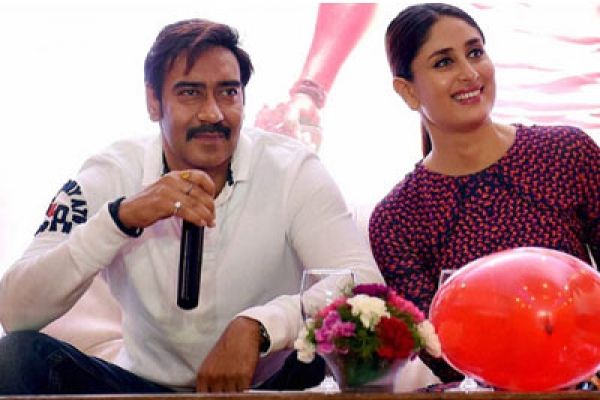 আবারও কারিনার সাথে অজয়রে অনস্ক্রিন প্রেম