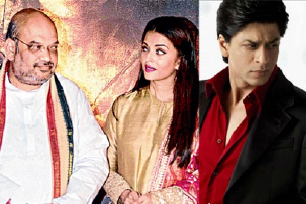 অমিত শাহের বাড়িতে ঐশ্বরিয়া, কিছু বললেন না শাহরুখ