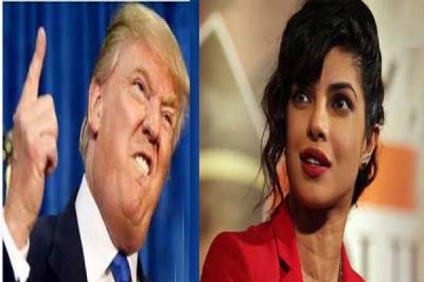 মঞ্চেই ডোনাল্ড ট্রাম্পের প্রতি ক্ষোভ ঝাড়লেন প্রিয়াঙ্কা