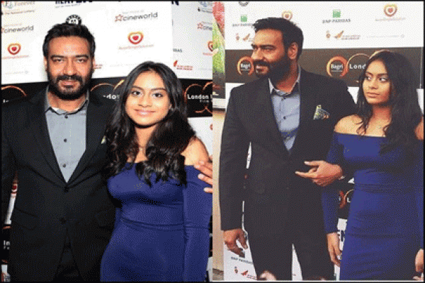 এবার মেয়ের সঙ্গে রেড কার্পেটে হাঁটলেন অজয় দেবগন