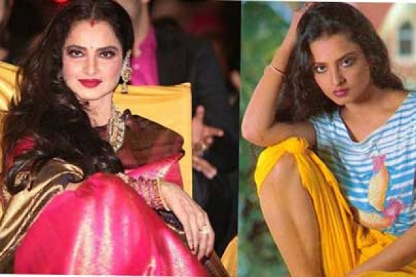 সময় গড়ালেও বয়স ছুঁতে পারেনি রেখাকে