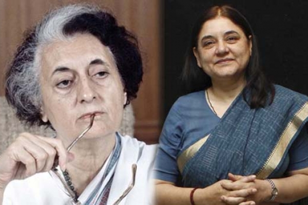 শাশুড়ি ইন্দিরা গান্ধীকে কাঁদিয়ে ছেড়েছিলেন বৌমা মানেকা