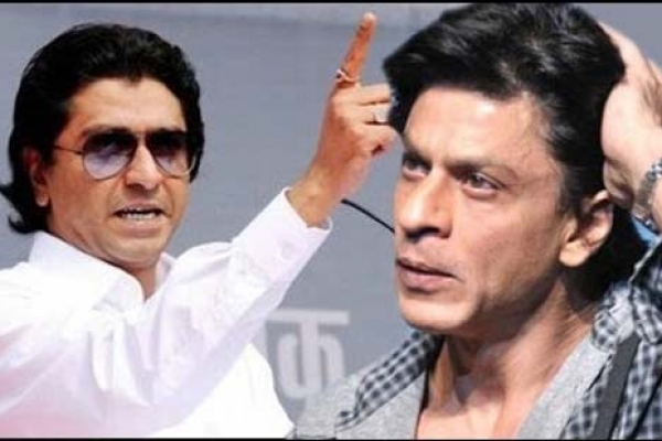 হুমকি পেয়ে রাতেই রাজ ঠাকরের বাড়িতে শাহরুখ খান