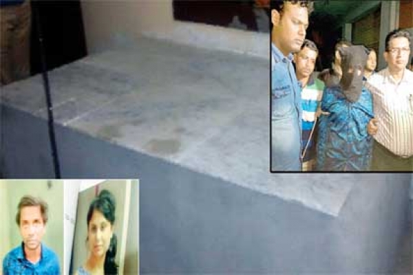 প্রেমিকাকে খুন করে কংক্রিটের বেদি বানাল ‘উন্মাদ’ যুবক!