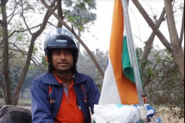 সাইকেল চালিয়ে ৬৪ হাজার ৫০০ কিলোমিটার ঘুরেছেন এই কৃষক