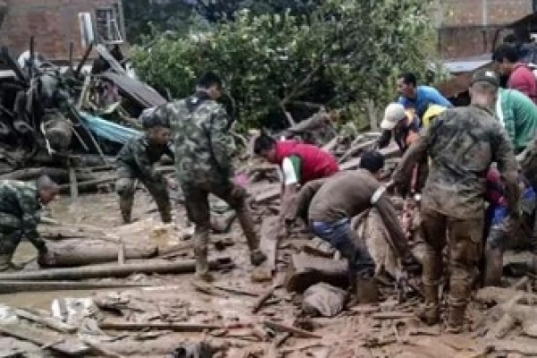  কলম্বিয়ায় ভূমিধসে নিহত ২৫৪