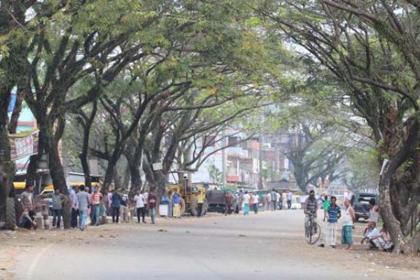 আবার জেগে উঠেছে শিববাড়ি এলাকা