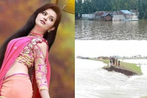 আগে হাওরবাসীর পাশে দাঁড়ান; তারপর আমার সিনেমা দেখুন: পরীমনি