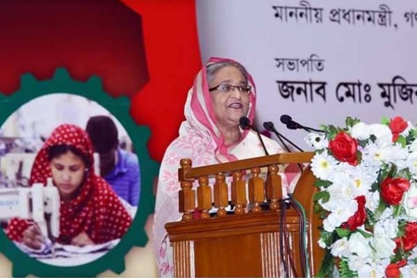 মালিক-শ্রমিক সম্পর্ক হতে হবে হৃদতাপূর্ণ : প্রধানমন্ত্রী