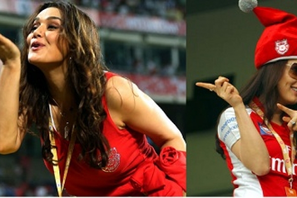 সুন্দরী প্রীতিকে চরম বোকা বানালেন ক্রিকেটাররা