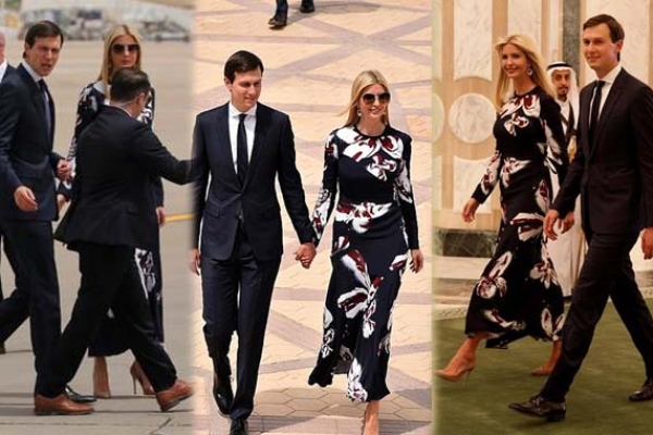 সবাইকে ঘরে থাকতে বলে বাইরে ঘুরছেন ইভানকা ট্রাম্প