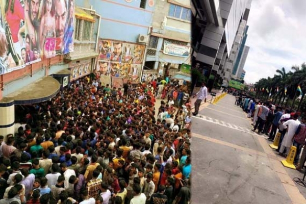 হেরে গেল আন্দোলনকারীরা, দেশের সব সিনেমা হল কাঁপছে জিৎ ও শাকিবের দাপটে 