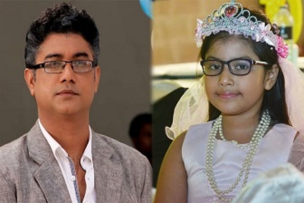 বাবাকে গান গেয়ে শোনাল ওয়ারিশা