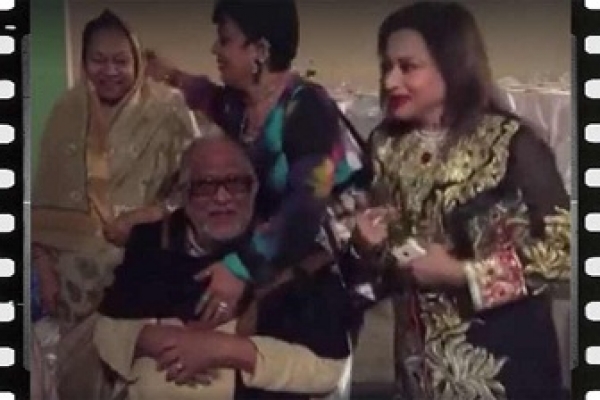 পাওয়া গেল নায়করাজের শেষ জন্ম দিনের একটি দুর্লভ ভিডিও