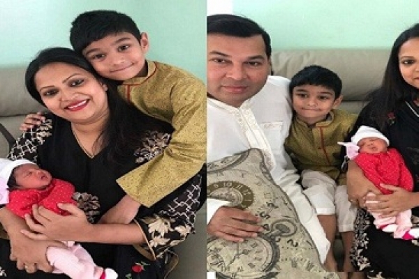 ছোট পর্দার জনপ্রিয় অভিনেত্রী রিচির মেয়ের প্রথম ঈদ