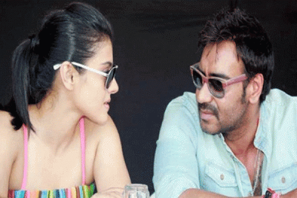 প্রকাশ্যেই খুনসুটিতে মাতলেন অজয়-কাজল