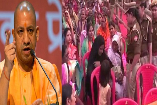 ভারতে মুসলিম মহিলার বোরখা খুলে নতুন বিতর্কে যোগী সরকার