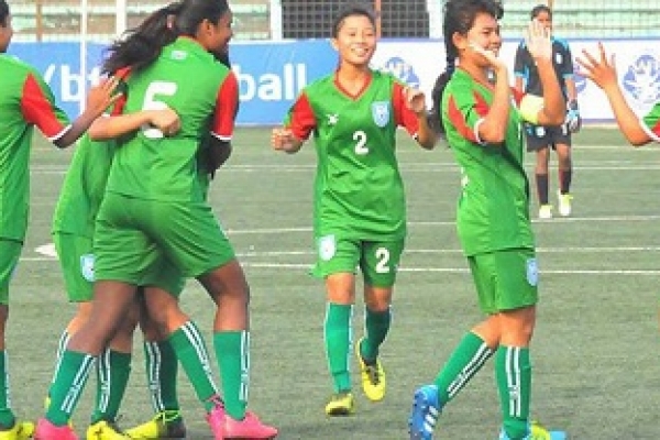 ভারতকে একটি গোলও করতে দেয়নি বাংলাদেশের মেয়েরা