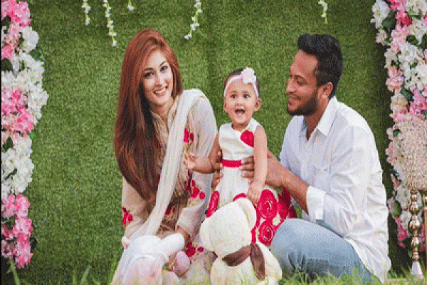 যে কারনে মেয়েকে নিয়ে তিশার ঘরে গেলেন সাকিব শিশির