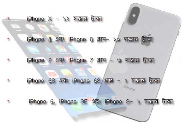 iPhone কিনলে পাবেন ১২ হাজার টাকা পর্যন্ত ক্যাশব্যাক