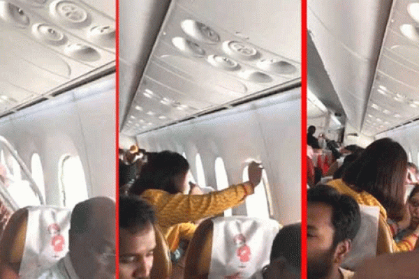 মাঝ আকাশে বিমানের জানালা ভেঙে আহত ৩