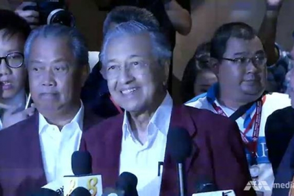 মালয়েশিয়ার জাতীয় নির্বাচনের ভোট গণনার শেষে সংবাদ সম্মেলনে যা বললেন মাহাথি