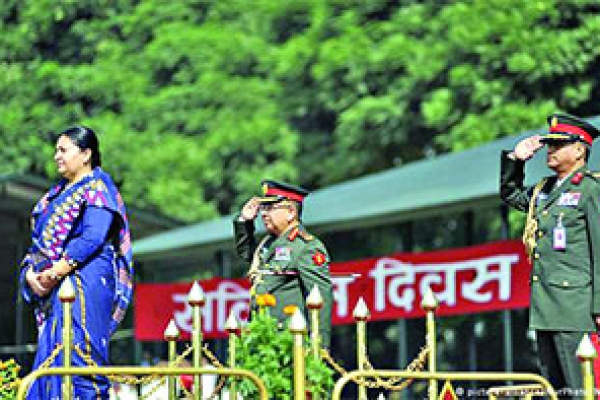 প্রেসিডেন্টের জন্য রাস্তা আটকানো মানলেন না নেপালিরা