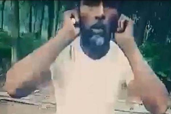 জোর করে 'জয় শ্রীরাম' বলিয়ে কান ধরে ওঠবোস করানো হলো মুসলিম ব্যক্তিকে
