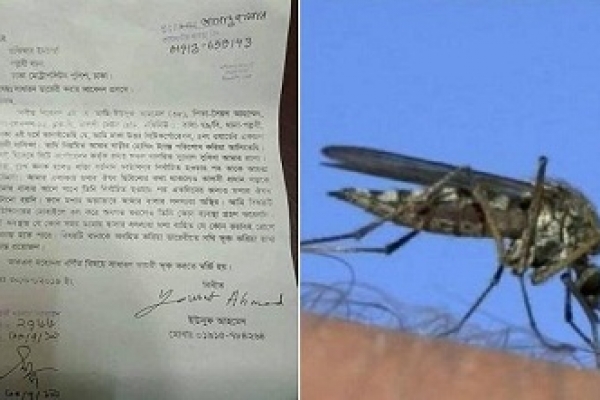 ঢাকায় মশা থেকে বাঁচতে থানায় জিডি!