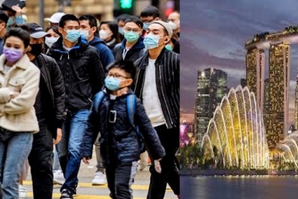 প্রাণঘা'তী করোনাভাইরা'সে চীনের পর সর্বাধিক আ'ক্রা'ন্ত সিঙ্গাপুরে