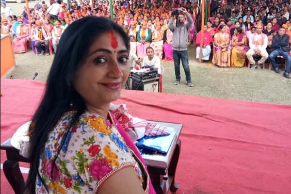 গোমূত্র আর গোবরেই সারবে করোনা ভাই'রাস : বিজেপি নেত্রী