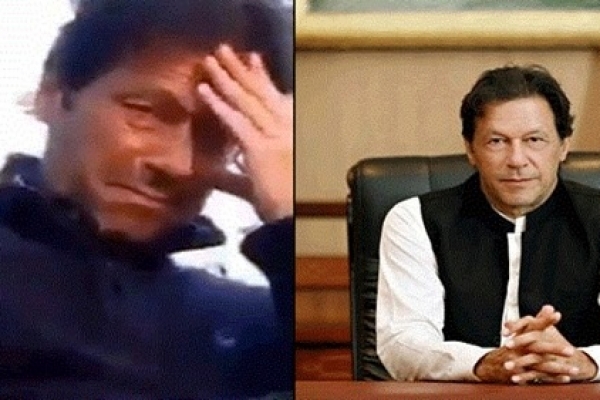 করোনাভাইরাসের কারণে দুশ্চিন্তাগ্রস্ত হয়ে কাঁ'দছেন ইমরান খান