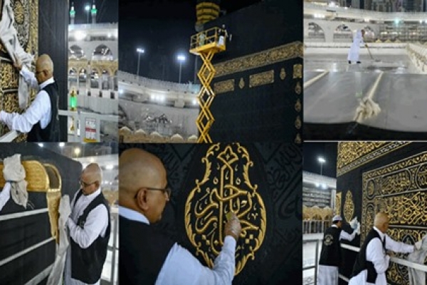 মাহে রমজান উপলক্ষে মসজিদে হারাম ও মসজিদে নববীর প্রস্তুতি কাজ সম্পন্ন