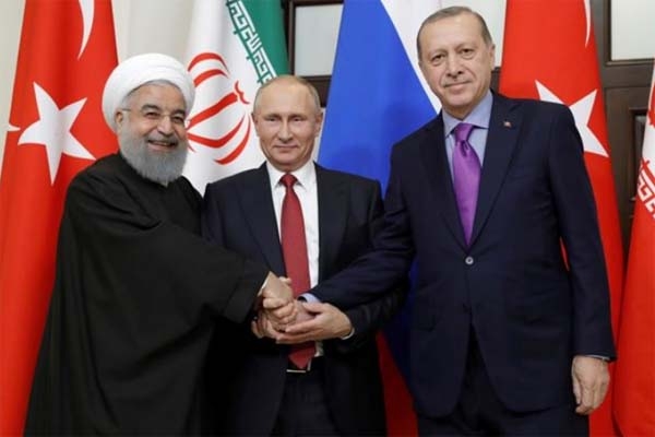 সিরিয়া থেকে আসাদকে উৎখাতে ঐক্যমতে রাশিয়া, তুরস্ক, ইরান!