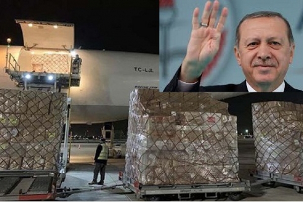 করোনা মো'কাবেলায় অসহায় মুসলিমদের জন্য বিশাল চিকিৎসা সরঞ্জাম পাঠাচ্ছে তুরস্ক