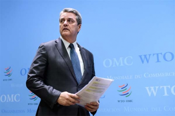 বিশ্বের আর্থিক সং'কটের মধ্যেই বিশ্ব বাণিজ্য সংস্থার প্রধানের পদত্যাগের ঘোষণা 