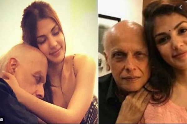 আমি আপনাকে খুব ভালোবাসি: মহেশ ভাটকে রিয়া
