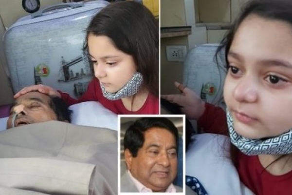 চোখ দুটো জলে ছলছল, প্রিয় দাদুর জন্য লুবাবার কান্না থামছেই না