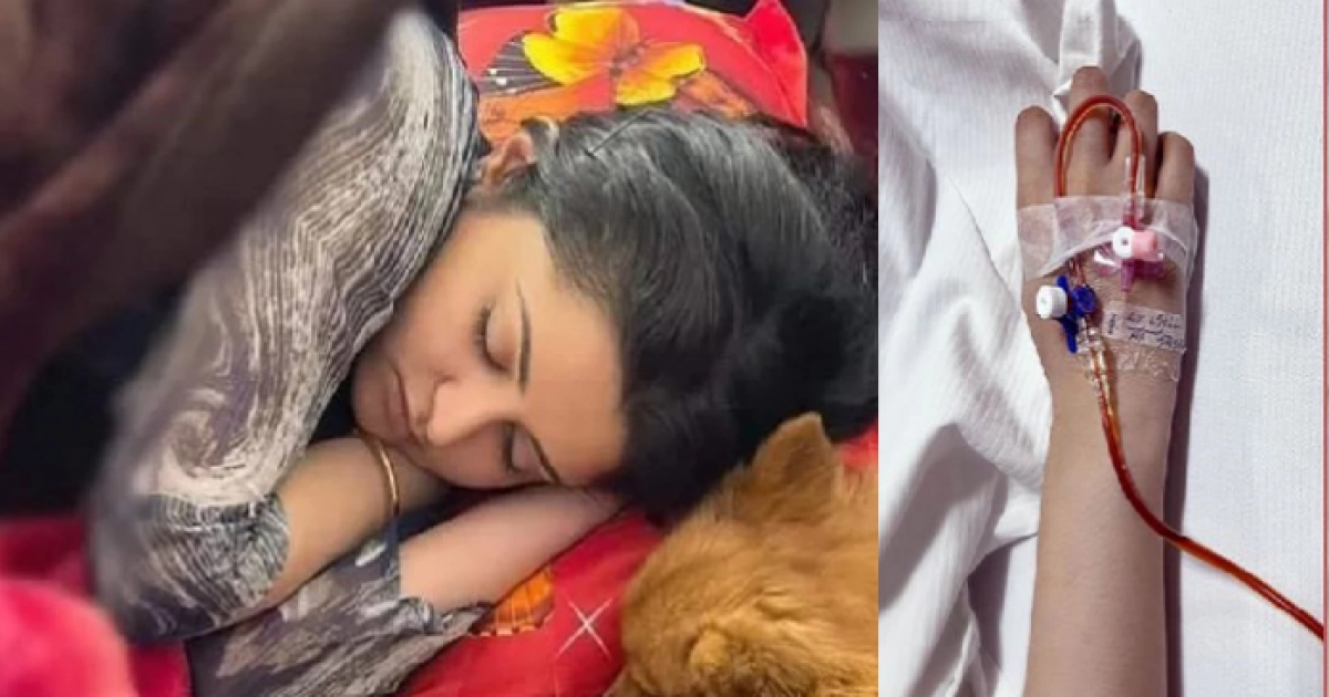  নায়িকা পরীমণির শরীরে স্যাইলন দেওয়া হচ্ছে, হাসপাতালে চিকিৎসা নিচ্ছেন