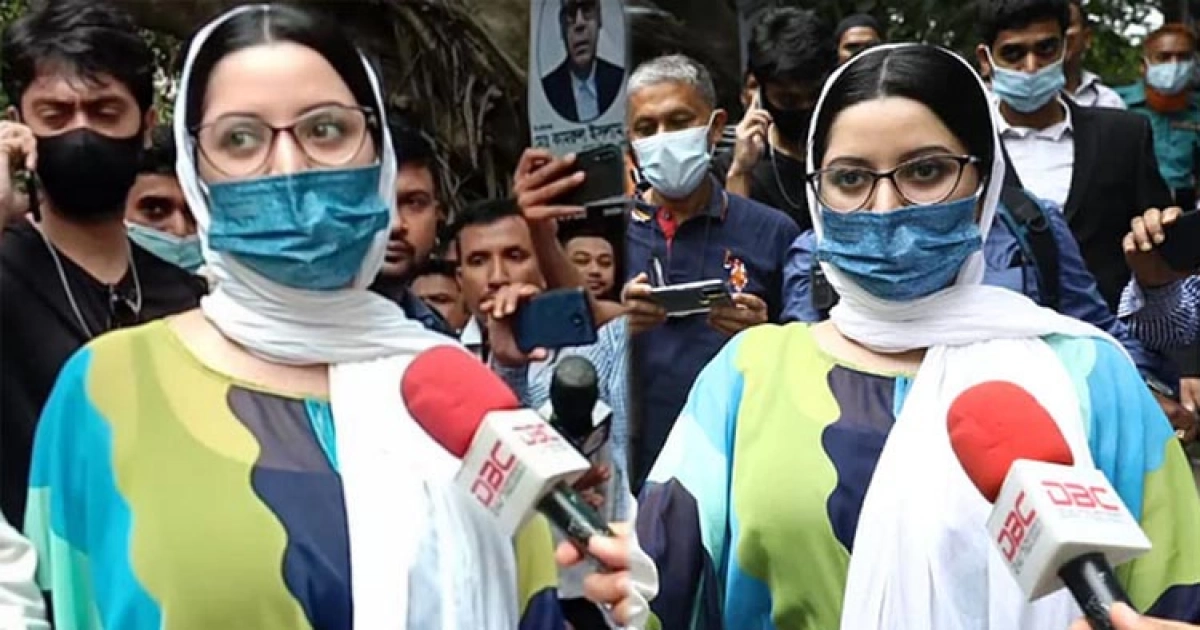 আদালত থেকে বেরিয়ে যা বললেন পরীমনি