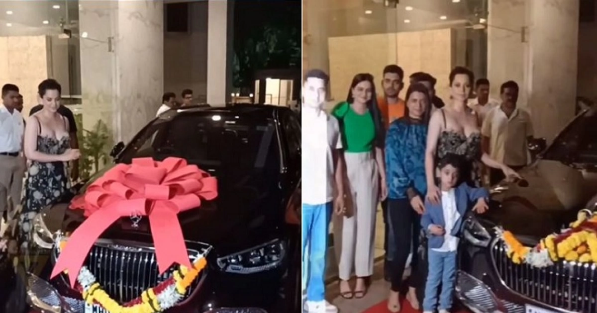 নিজের জন্য নতুন গাড়ী কিনলেন কঙ্গনা, দাম জানলে চমকে যাবেন!