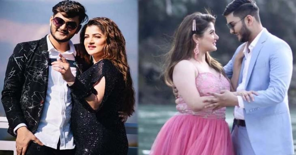 সন্তানের বয়সী ছেলের সঙ্গে শ্রাবন্তীর রোম্যান্স!