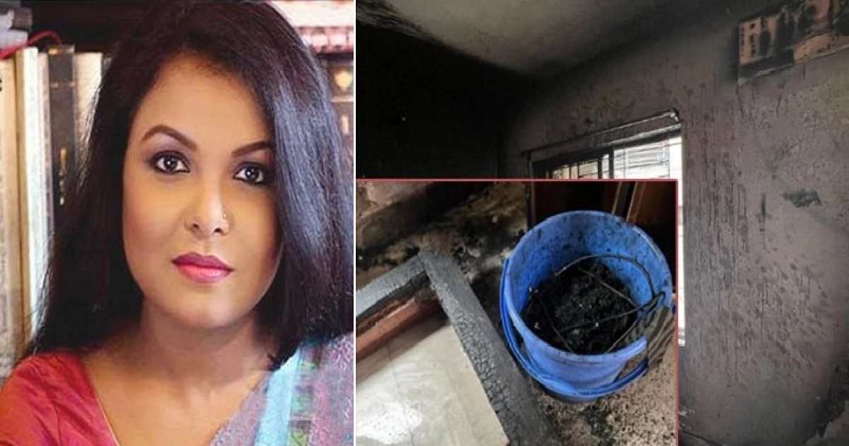 শাওনের বাসায় ভয়াবহ বিস্ফোরণ, ধরে যায় আগুন