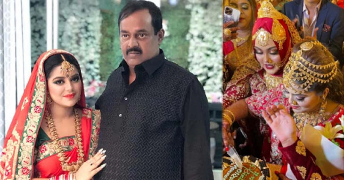 ২ কেজি স্বর্ণের ব্রেসলেট মেয়েকে দিলেন ডিপজল