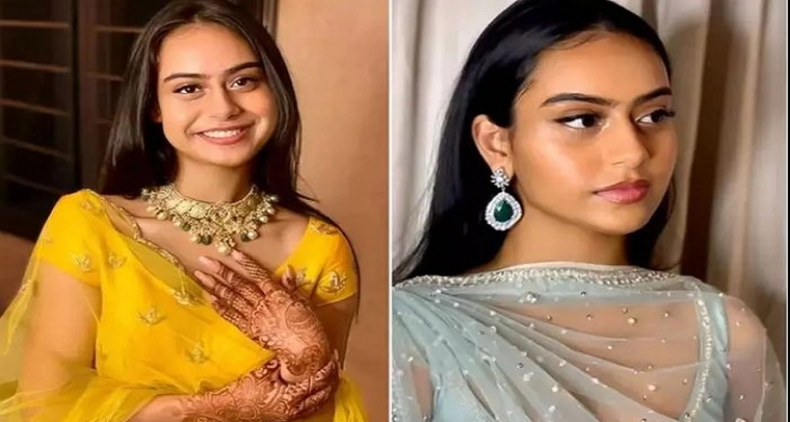 নাইটক্লাবে যার সঙ্গে কাজল কন্যা নাইসা!
