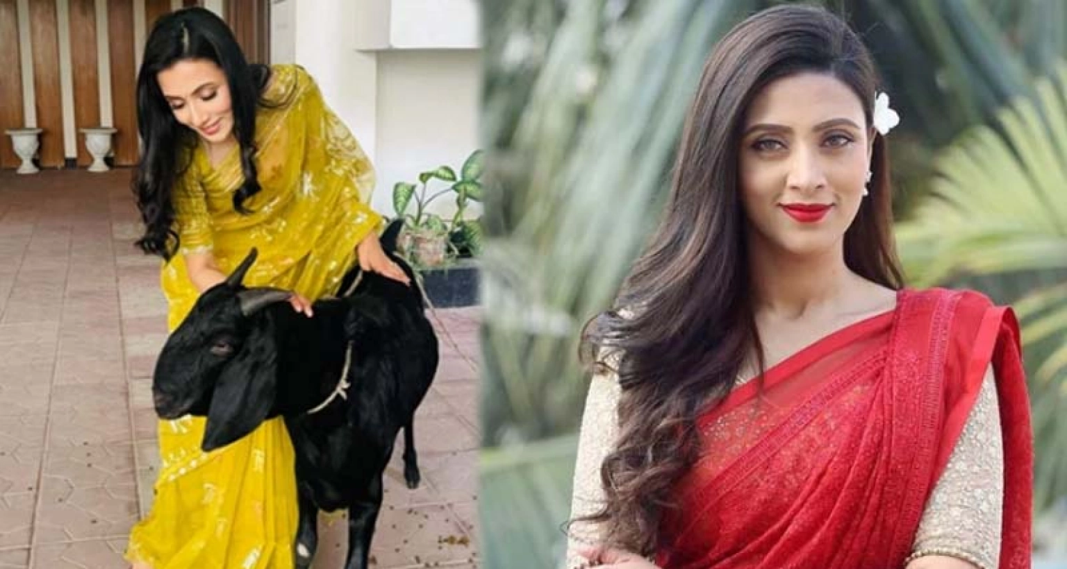 পশু কোরবানির মাধ্যমে ঈদ পালন করবো: বিদ্যা সিনহা মিম